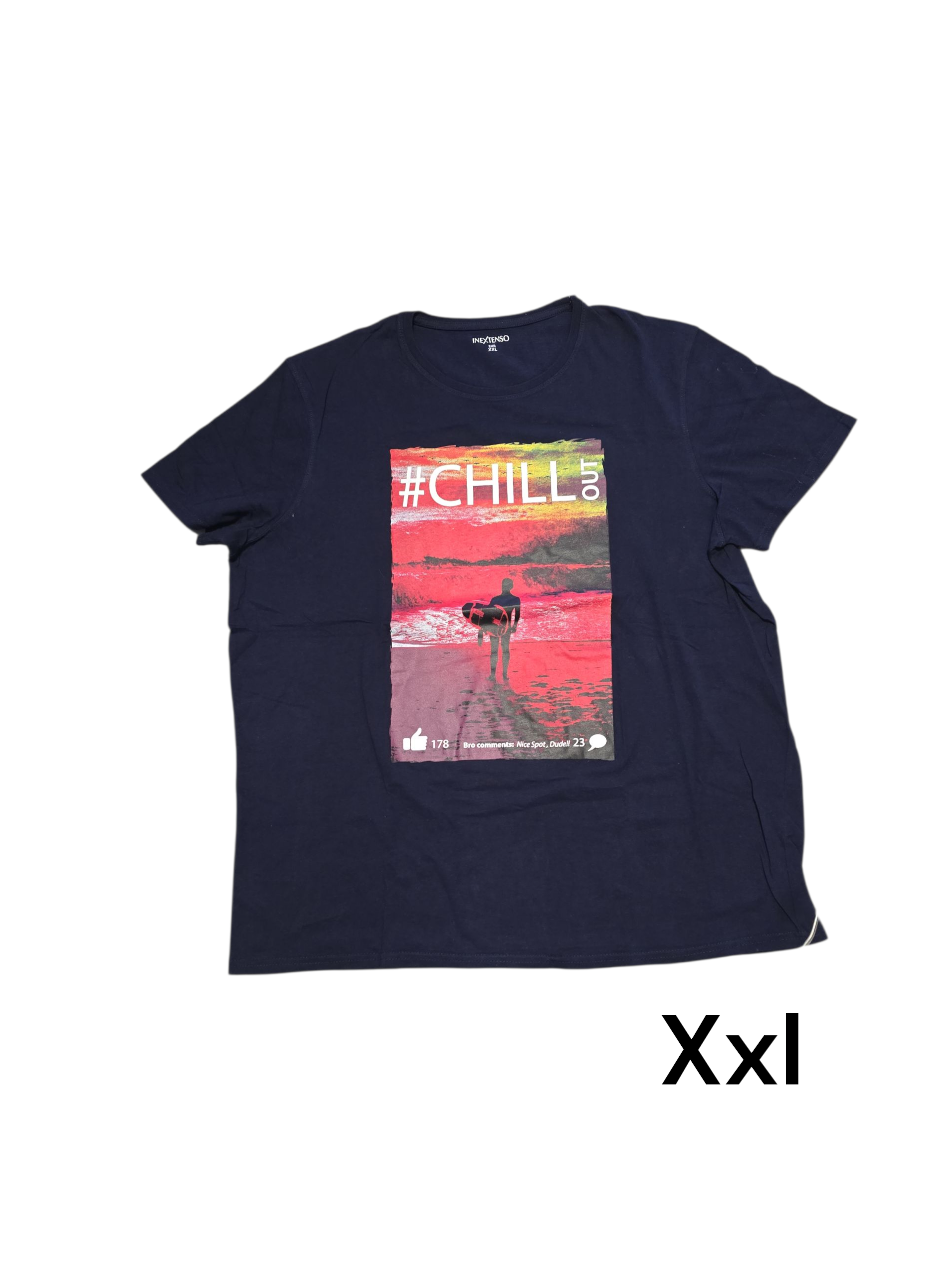 T-shirt con stampa estiva