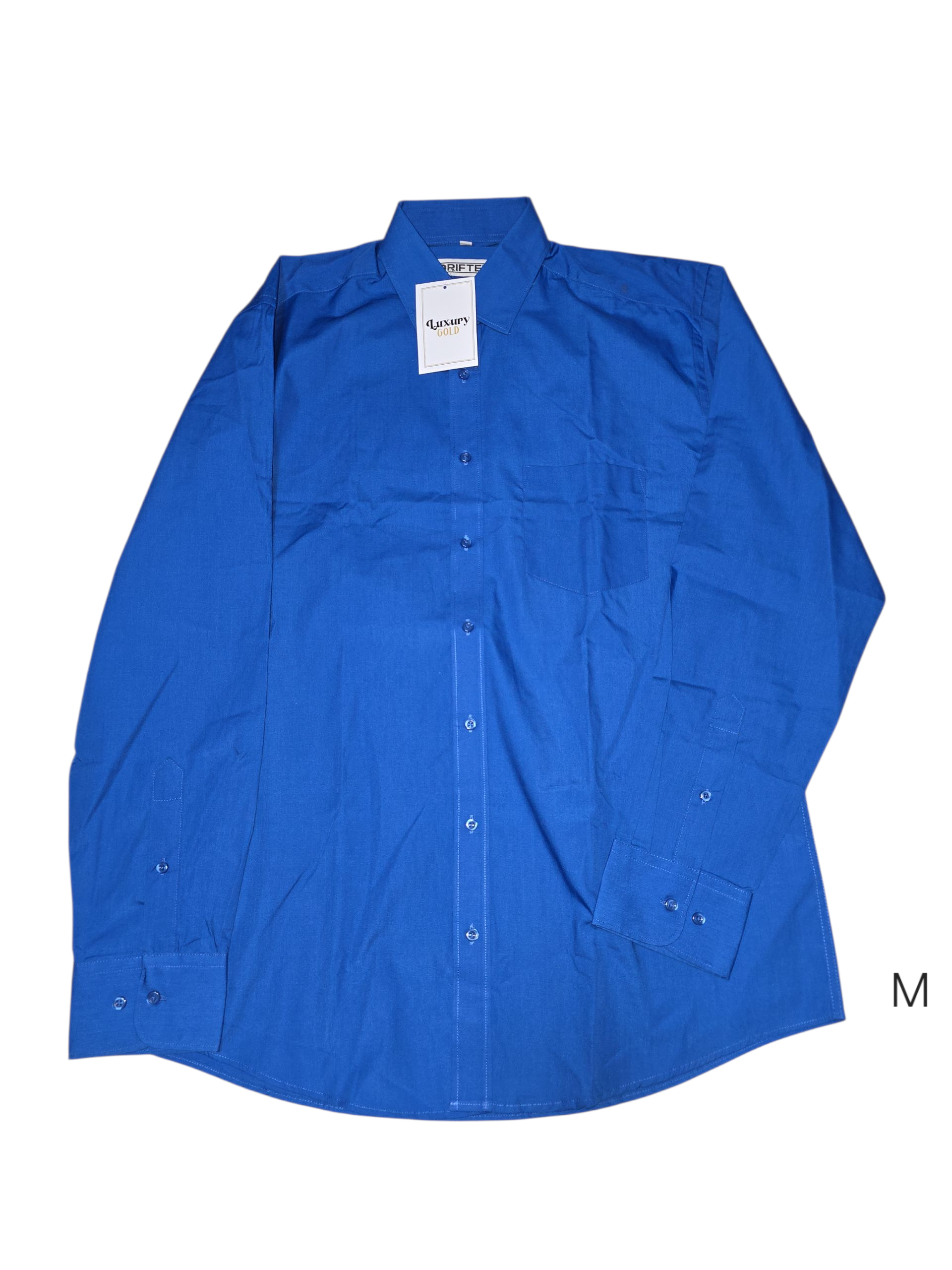 Camicia a maniche lunghe blu