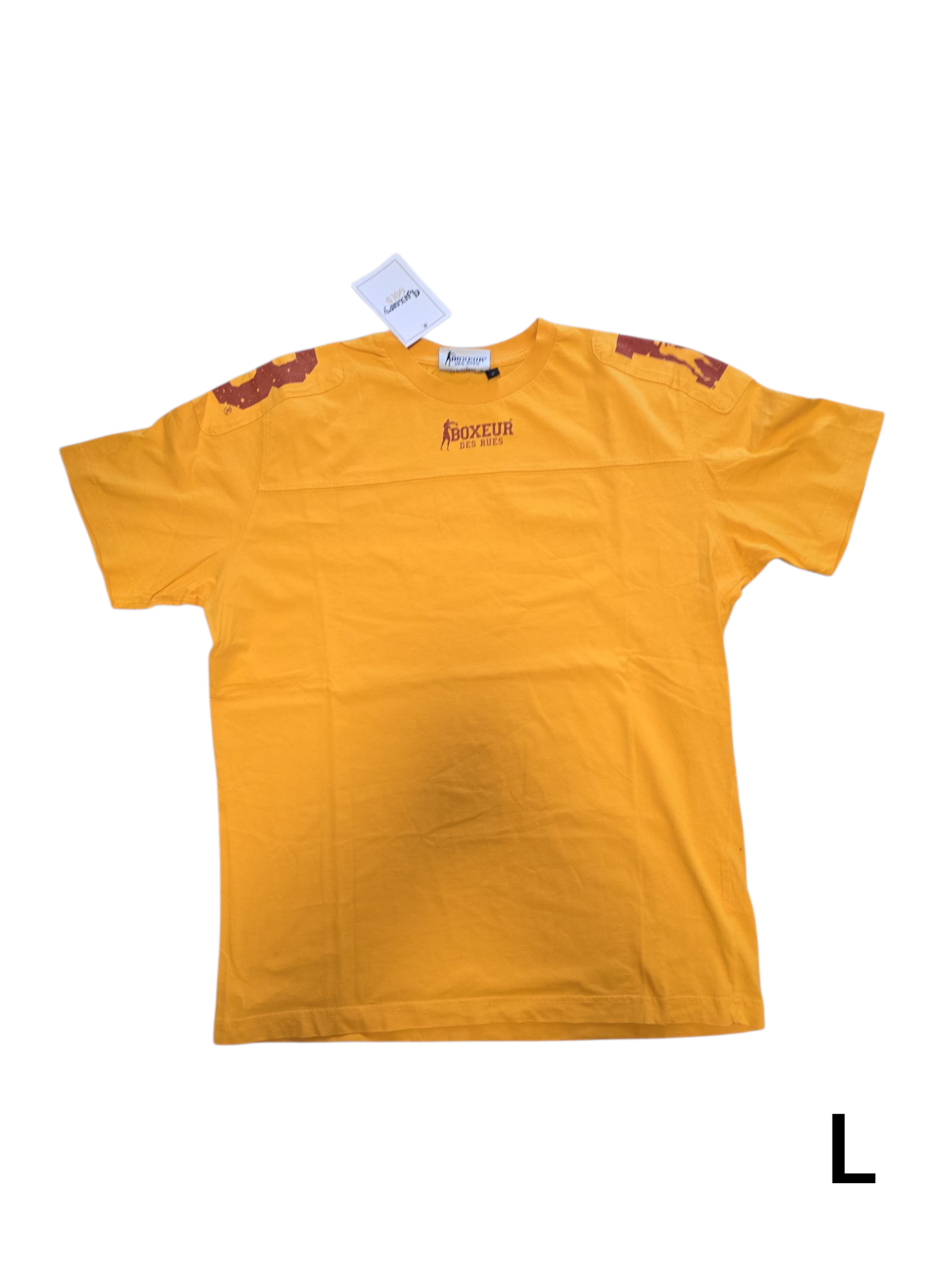 T-shirt con stampa sulla schiena
