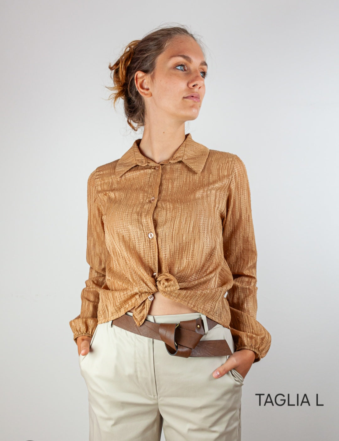 Camicia con fantasia