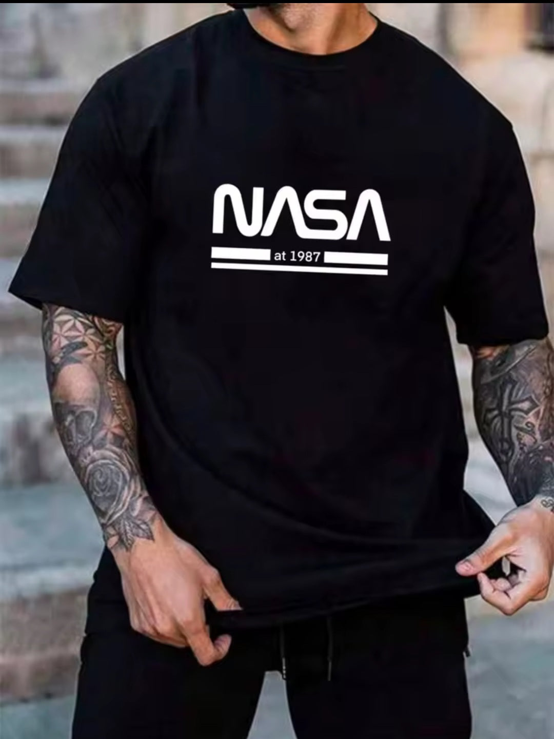 T-shirt da uomo in diversi colori ottimi per estate
