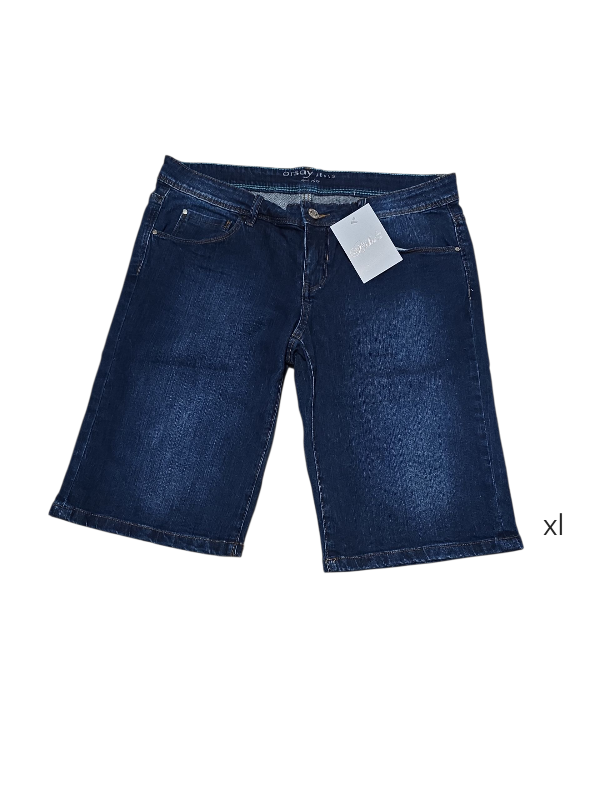 Pantaloncini in jeans colore blu scuro