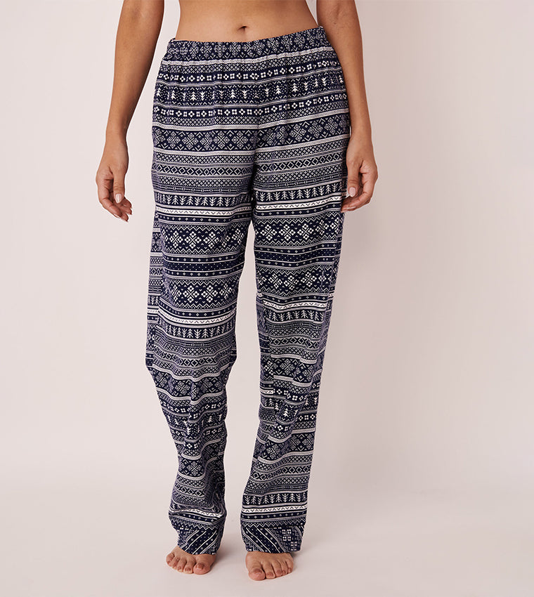 Pantalone lungo fantasia leggero