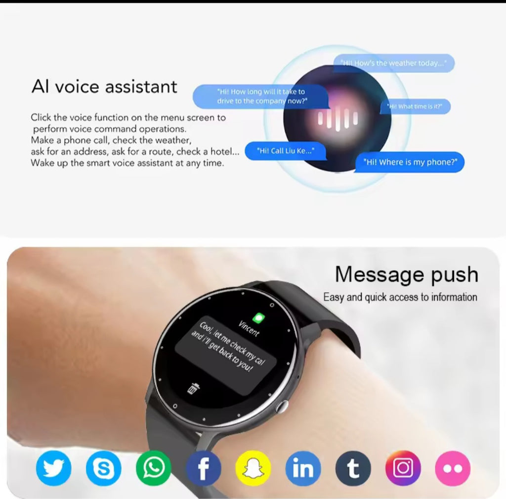 Orologio smart, con tante funzioni